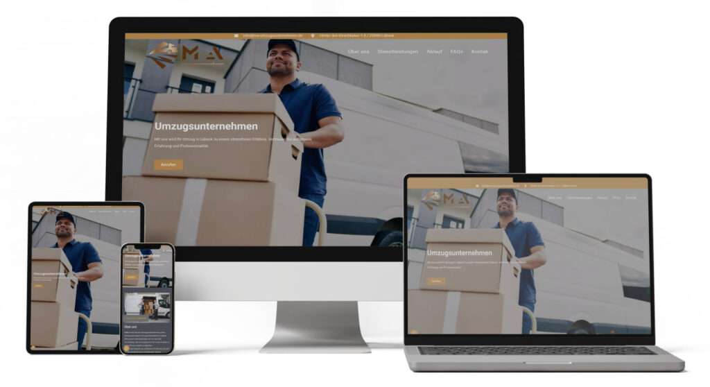 webdesign münchen Northbay - MA Umzugsunternehmen
