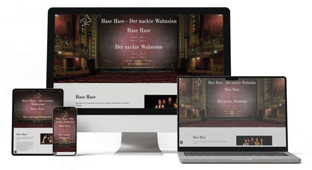 webdesign münchen Northbay - Theater Bild Design dernacktehase.de Mockup_dernacktehase