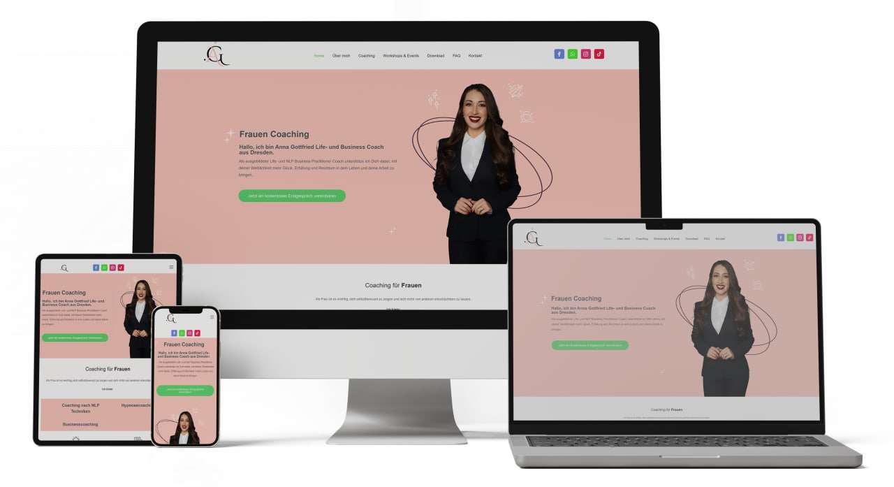 Mehr über den Artikel erfahren WEBDESIGN MÜNCHEN Gottfried Coaching