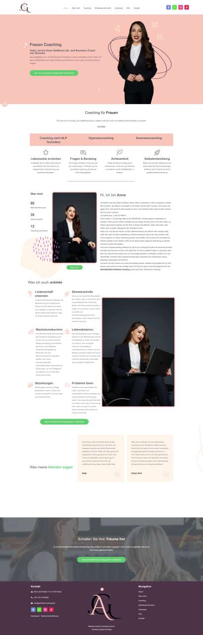 webdesign münchen Northbay - Mockup_Gottfried_Coaching www.gottfried-coaching.de