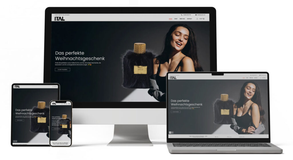 webdesign münchen MockUp_Italparfum