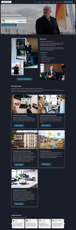 Webdesign SEO Agentur München Northbay Digital & Design Webseite EEE-Hamburg